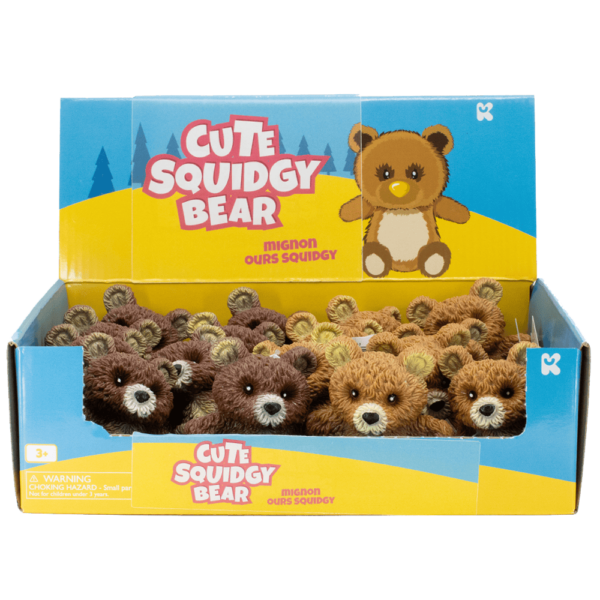 Adorable Soft Bear Display Unit